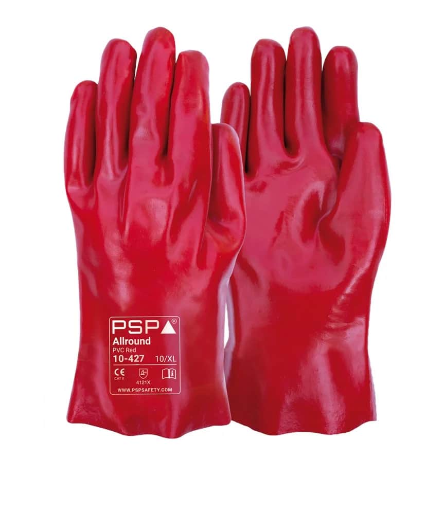 10-427 Allround PVC Red Werkhandschoen