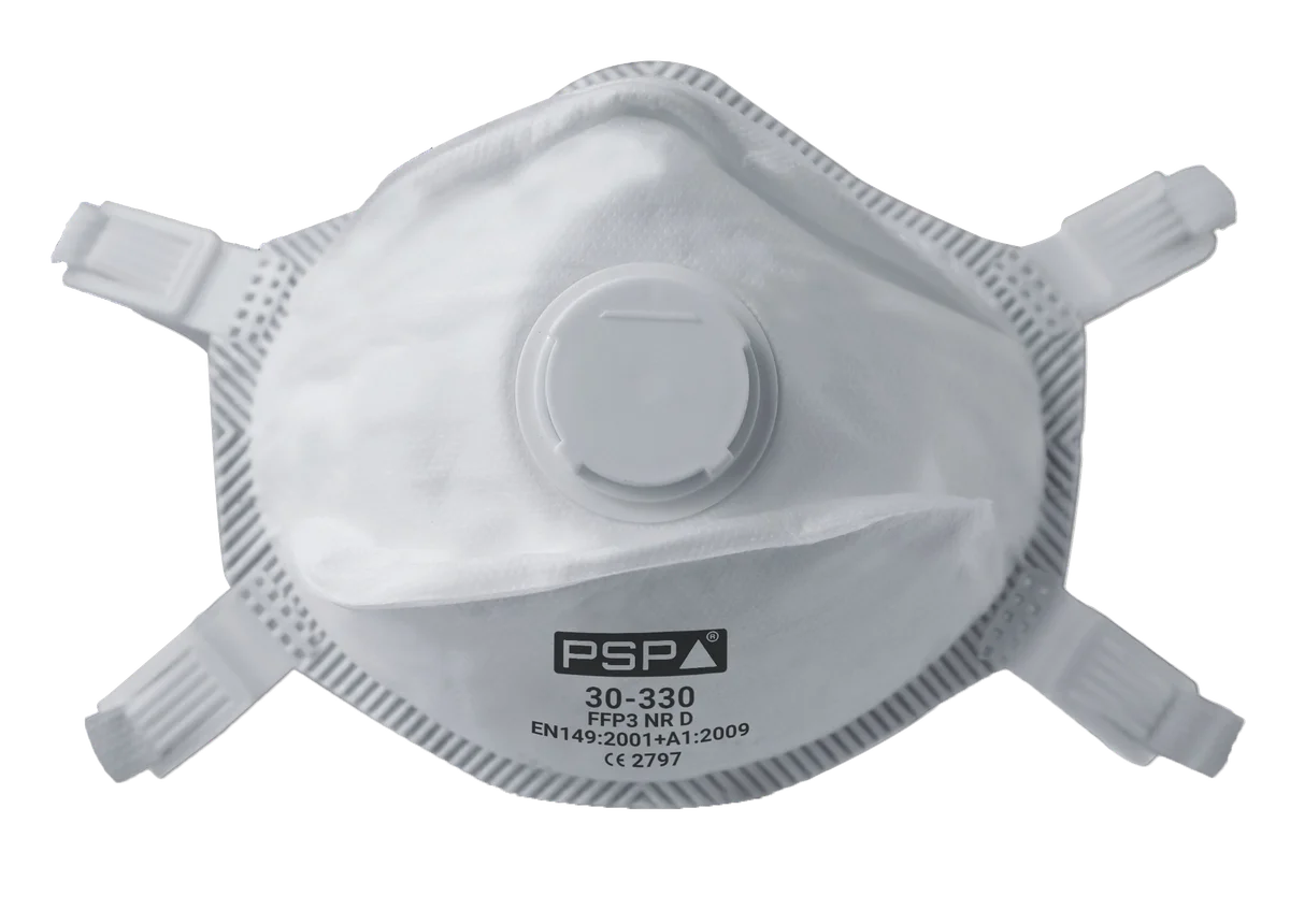 30-330 FFP3 stofmasker met ventiel - productafbeelding