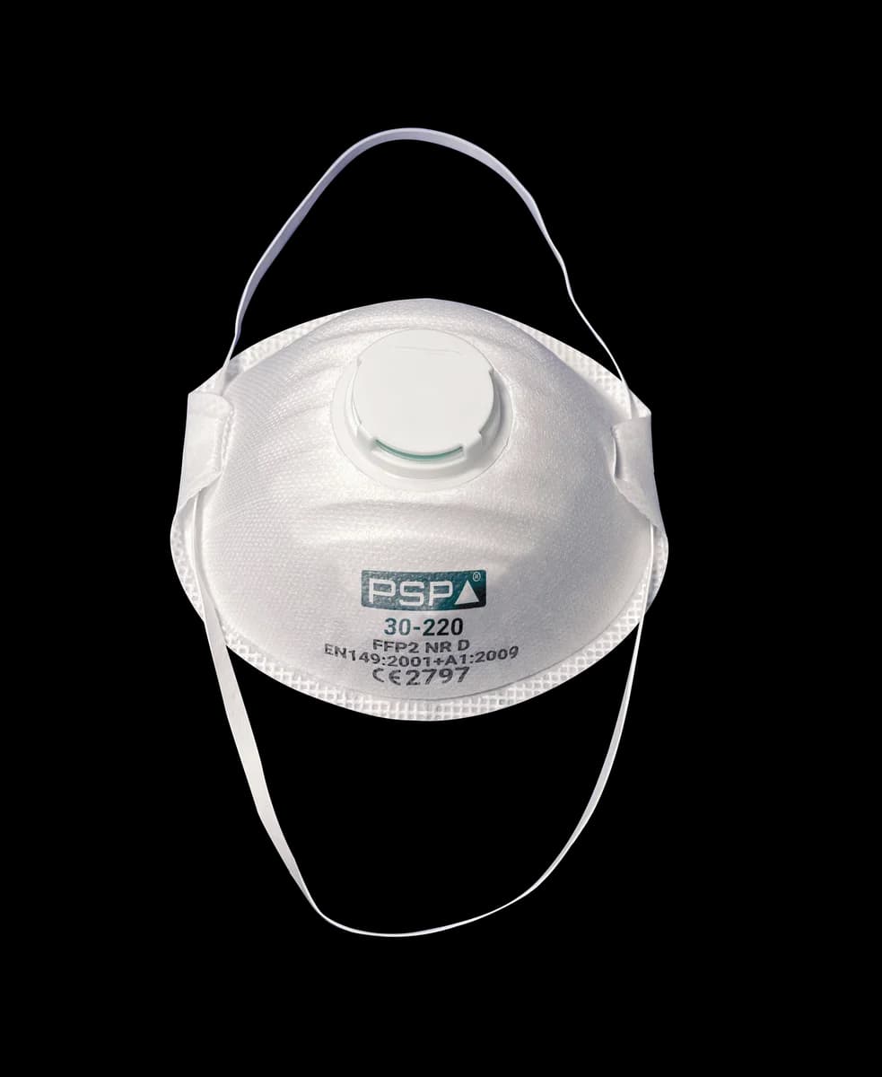 PSP 30-220 Vouwmasker FFP2 V - productafbeelding