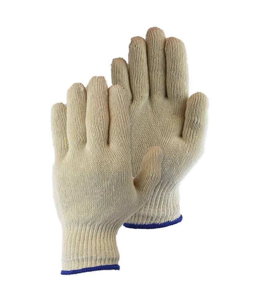 20-250 Rondgebreide Handschoen Ecru - productafbeelding