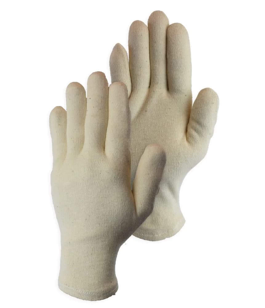 20-200 Interlock Handschoen Ecru - productafbeelding