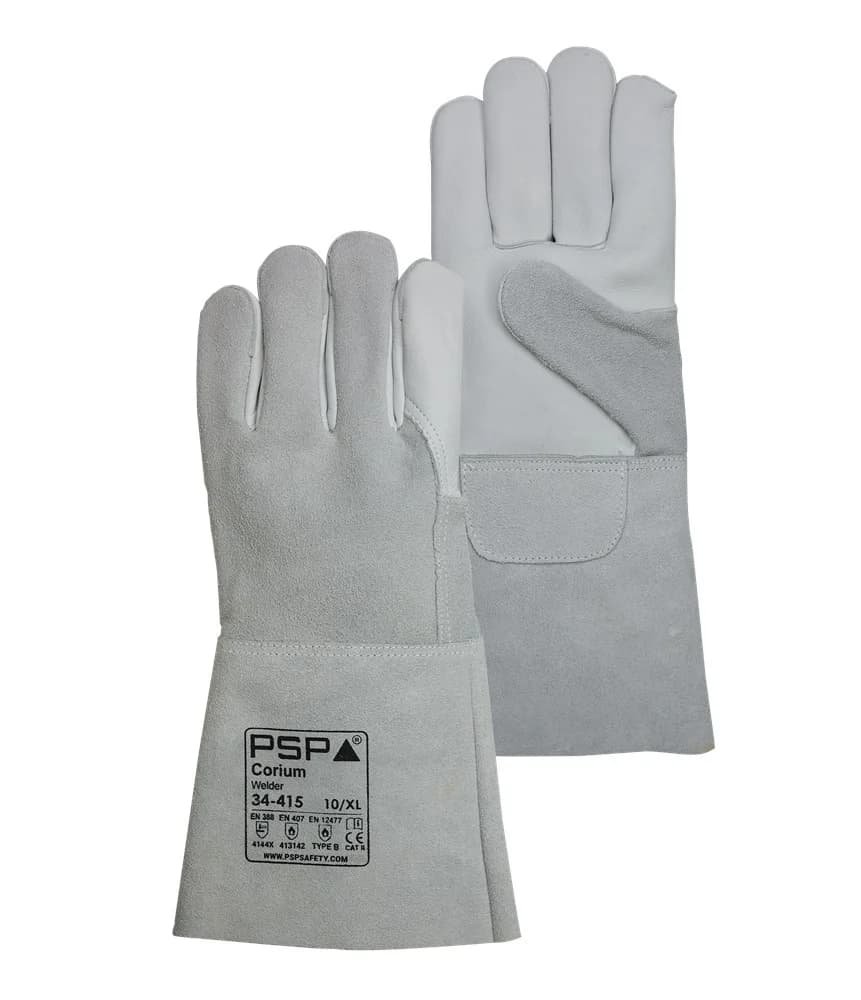 34-415 Leren Lashandschoen - productafbeelding