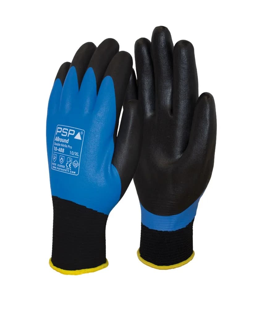 10-488 Allround Double Nitrile Pro Werkhandschoen - productafbeelding