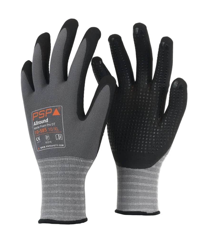 10-585 Allround Nopjes Top Nitril Schuim Werkhandschoen