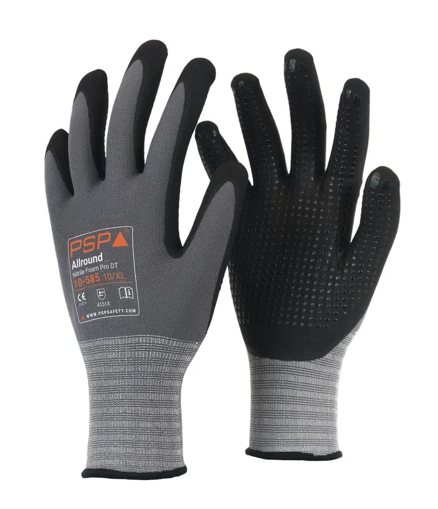 10-585 Allround Nopjes Top Nitril Schuim Werkhandschoen - productafbeelding