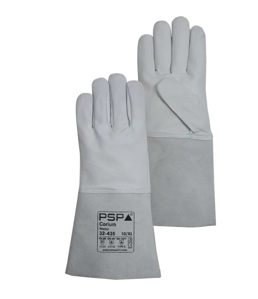 32-435 Leren Lashandschoen - productafbeelding