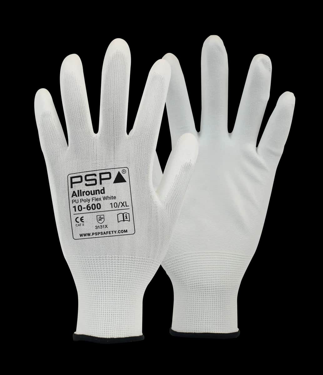 10-600 Allround PU White Werkhandschoen