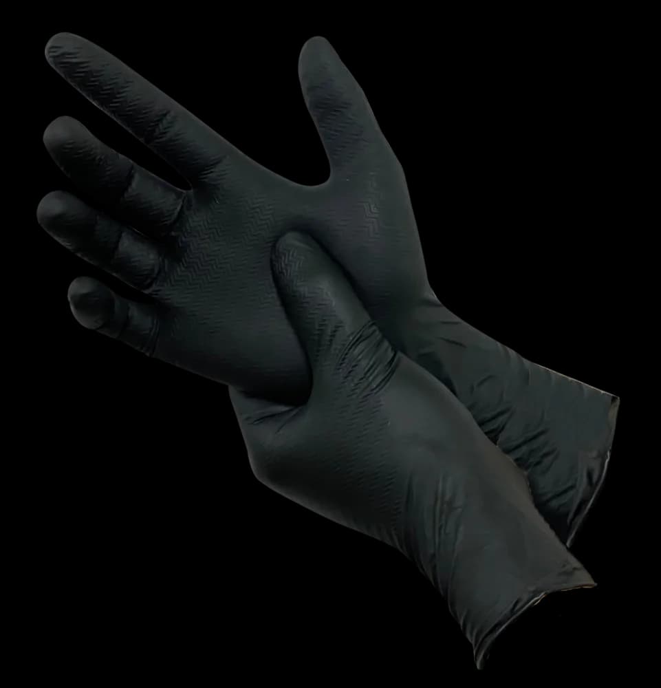 55-246 Single Use Nitrile Gripper Black Pro - productafbeelding