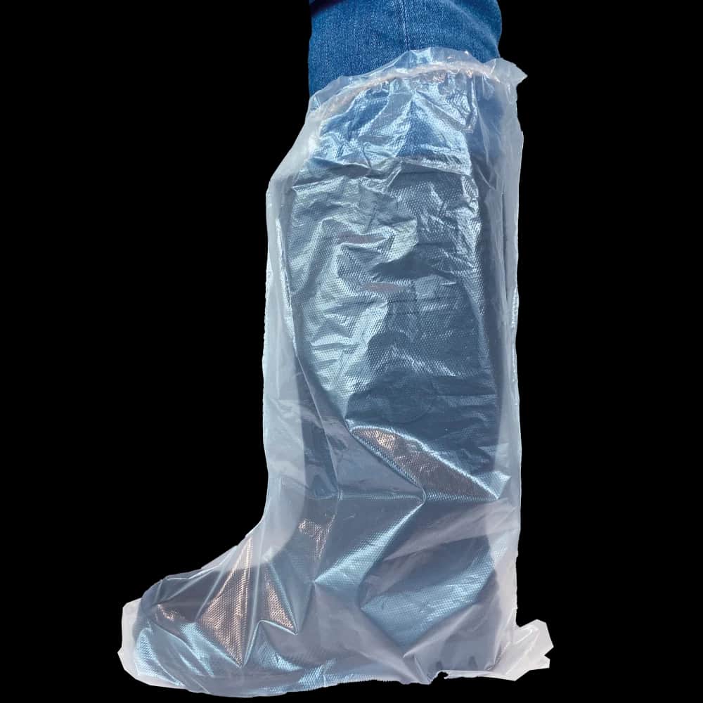 50-500 Disposable Overlaars PE 65mu