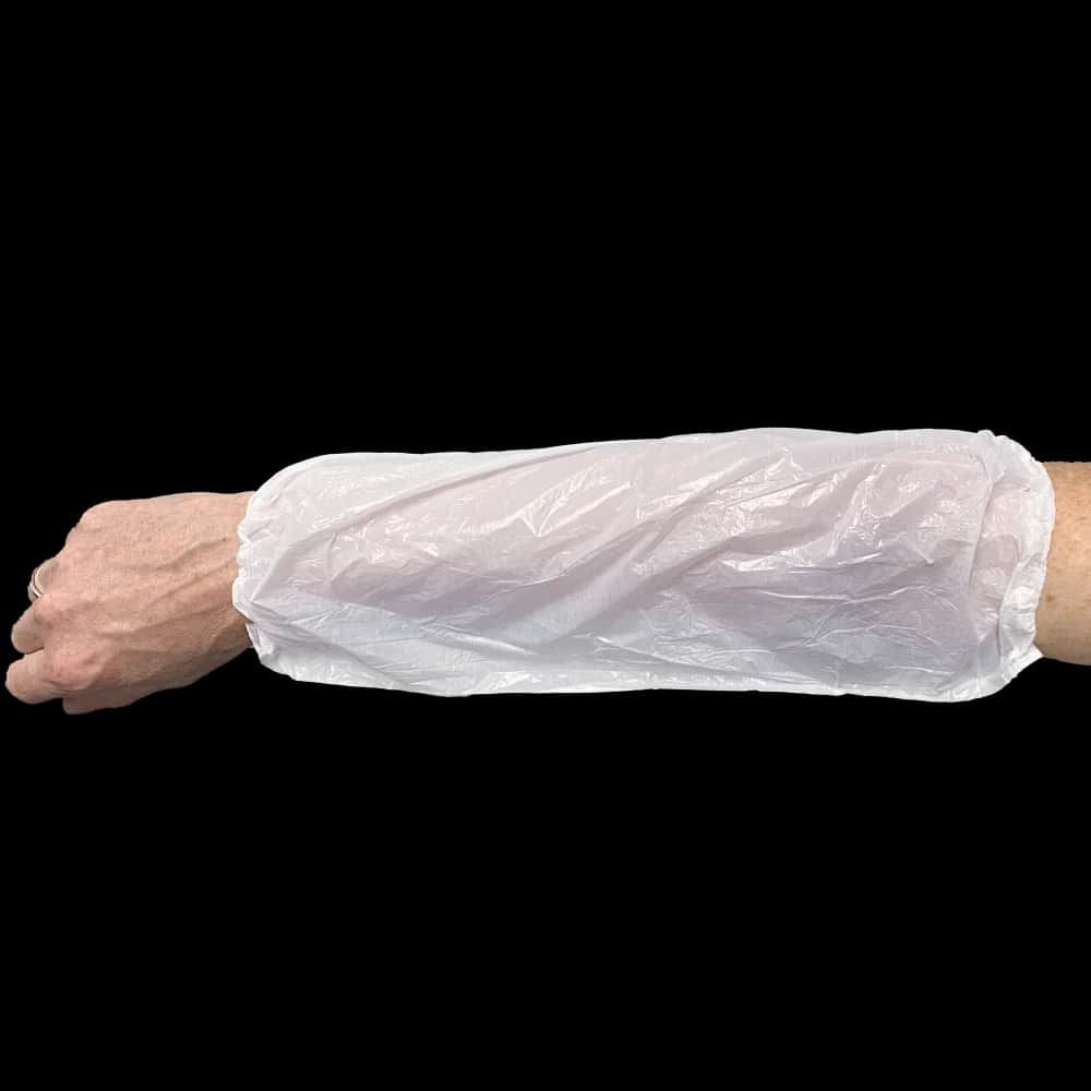 65-111 Disposable Overmouw PE 20mu, wit