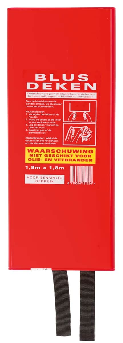 43-524 Blusdeken 180 x 180 cm