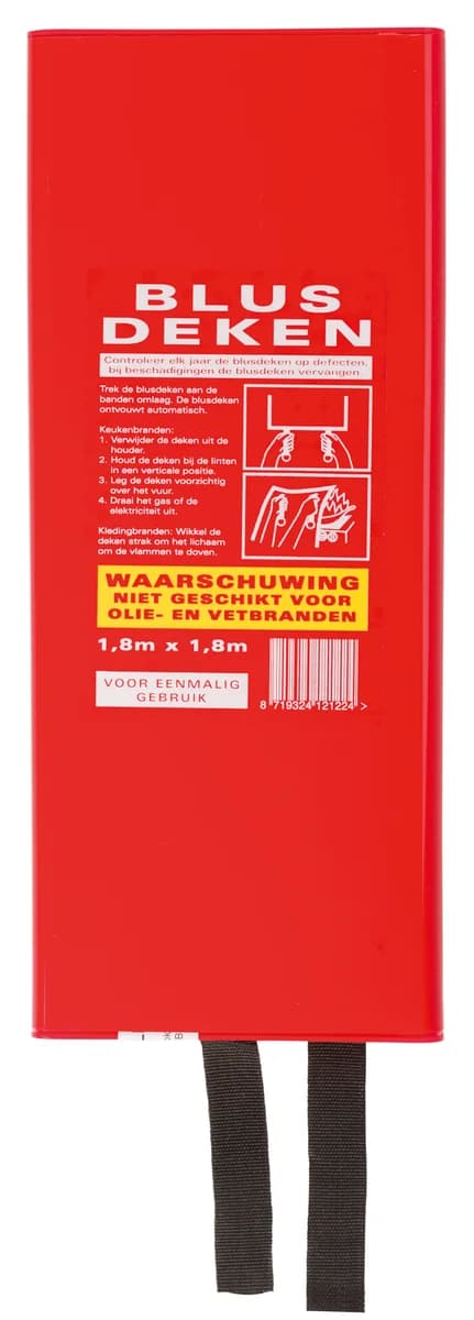 43-524 Blusdeken 180 x 180 cm - productafbeelding