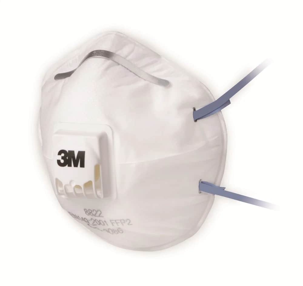 8322 stofmasker FFP2 met ventiel
