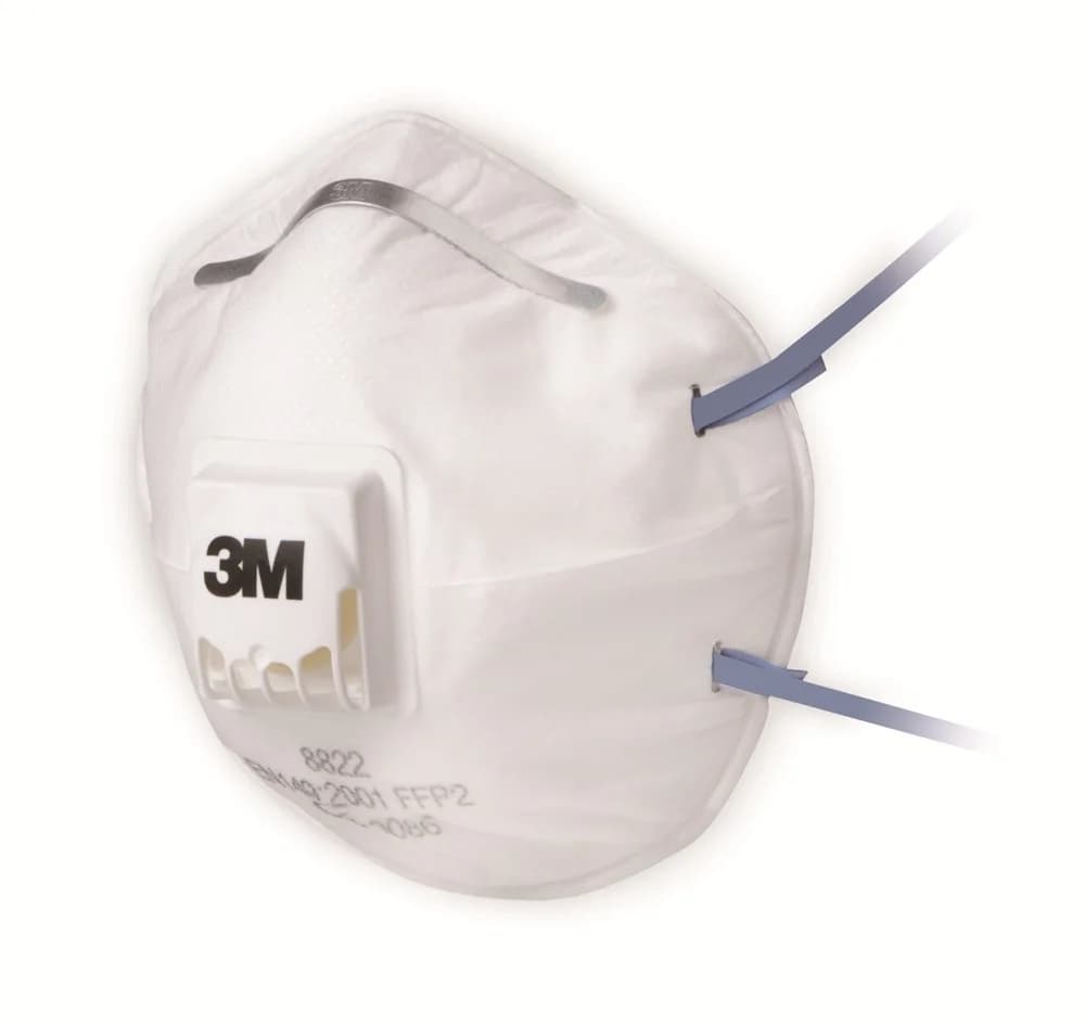 8322 stofmasker FFP2 met ventiel - productafbeelding