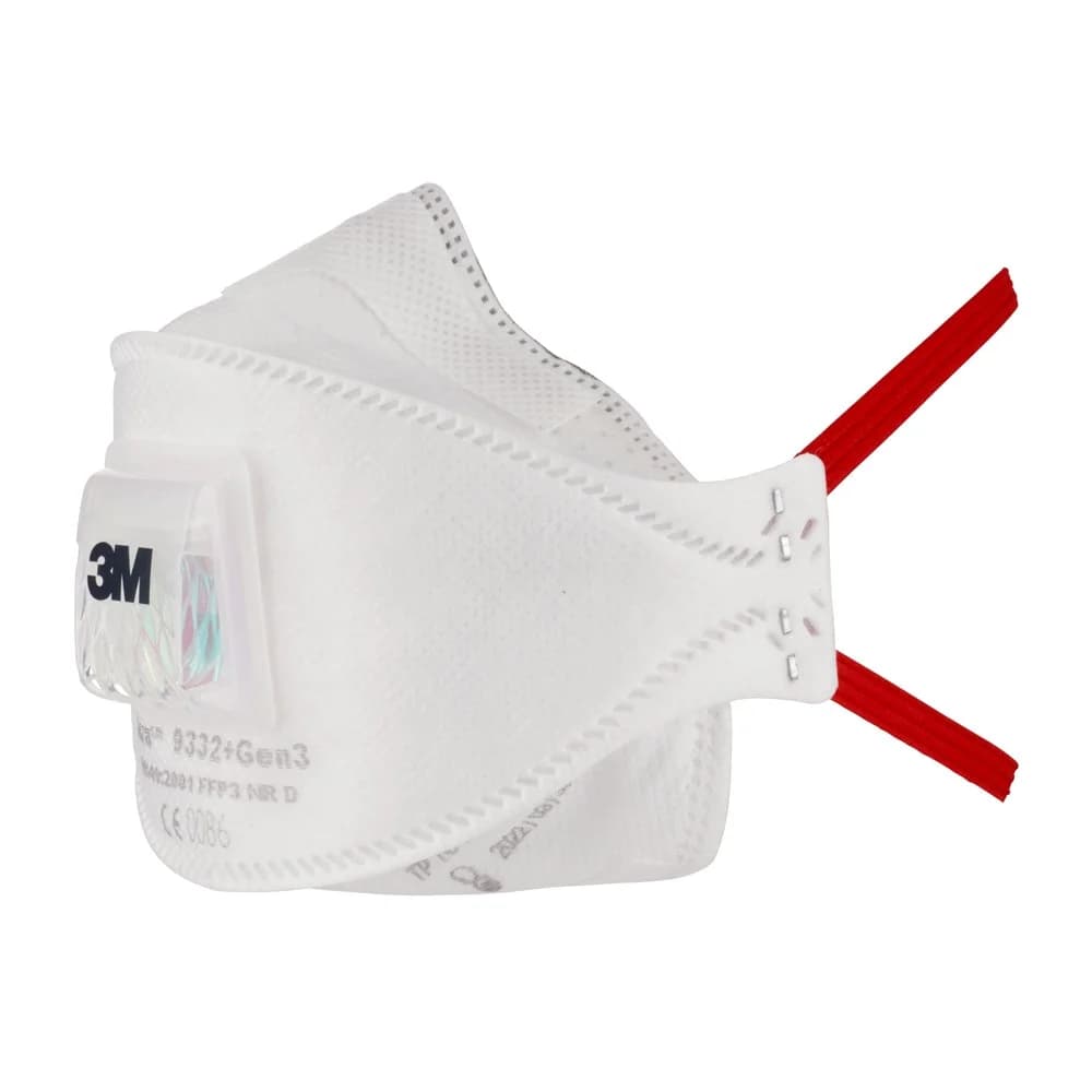 Aura 9332+GEN3 masker FFP3 + ventiel - productafbeelding