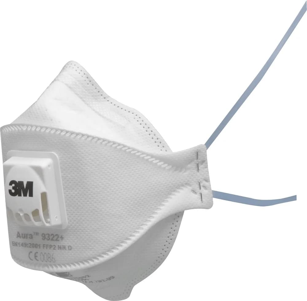 Aura 9322+ stofmasker FFP2 + ventiel - productafbeelding