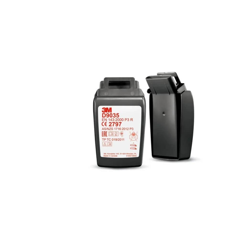 Secure Click™ Stoffilter D9035, P3 R, met kunststof omhulsel