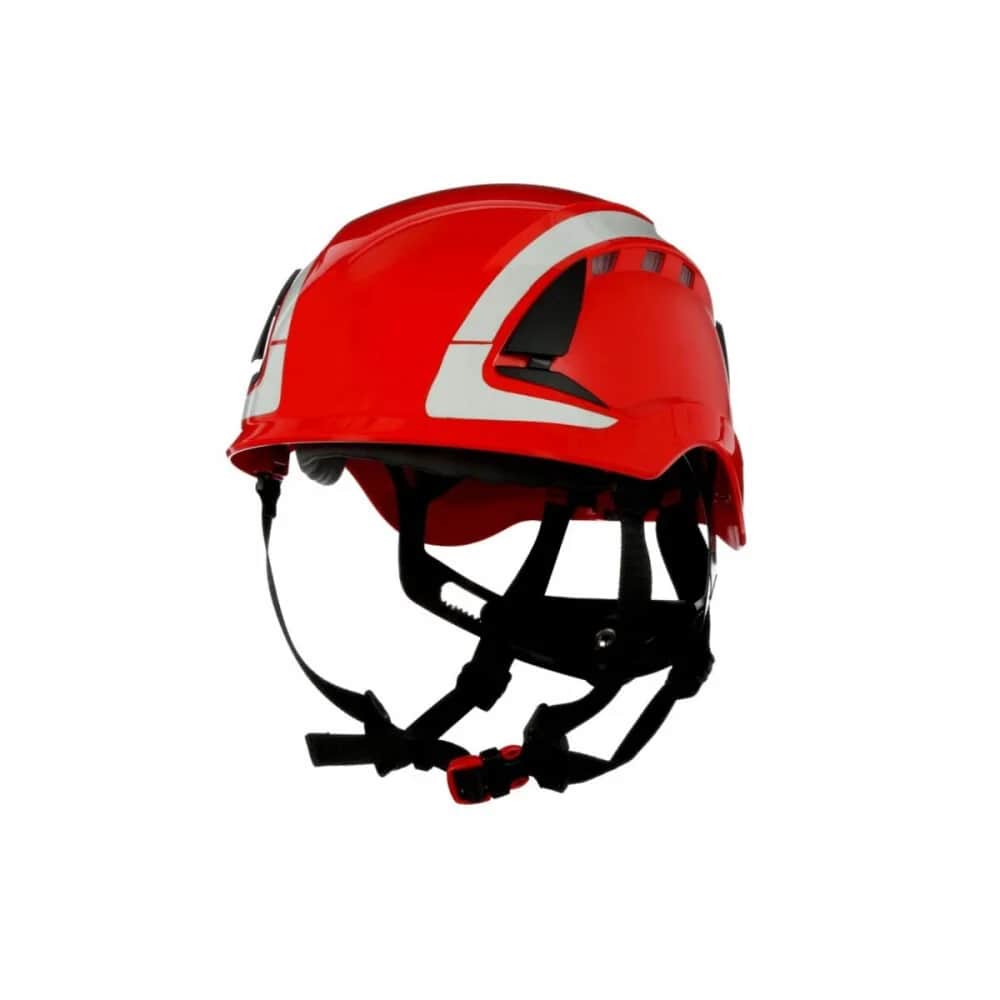 X5005V-CE SecureFit helm gev. rood