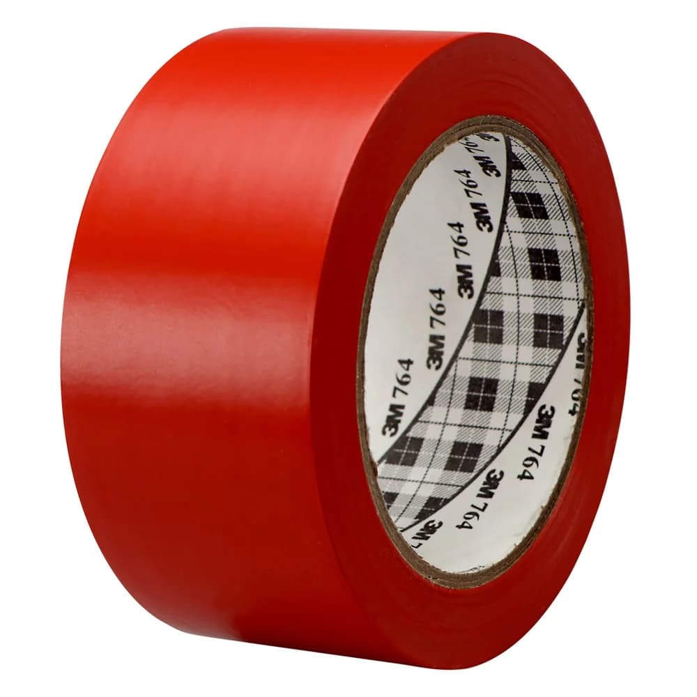 764 Vinyl Tape rood 50 mm x 33 m - productafbeelding