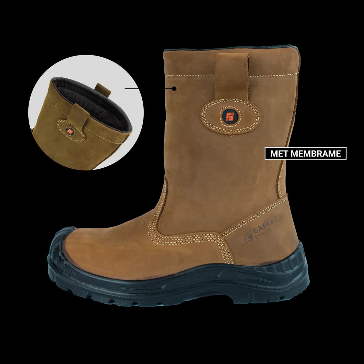 30-610 Siena S3 Veiligheidslaars, membrane - productafbeelding