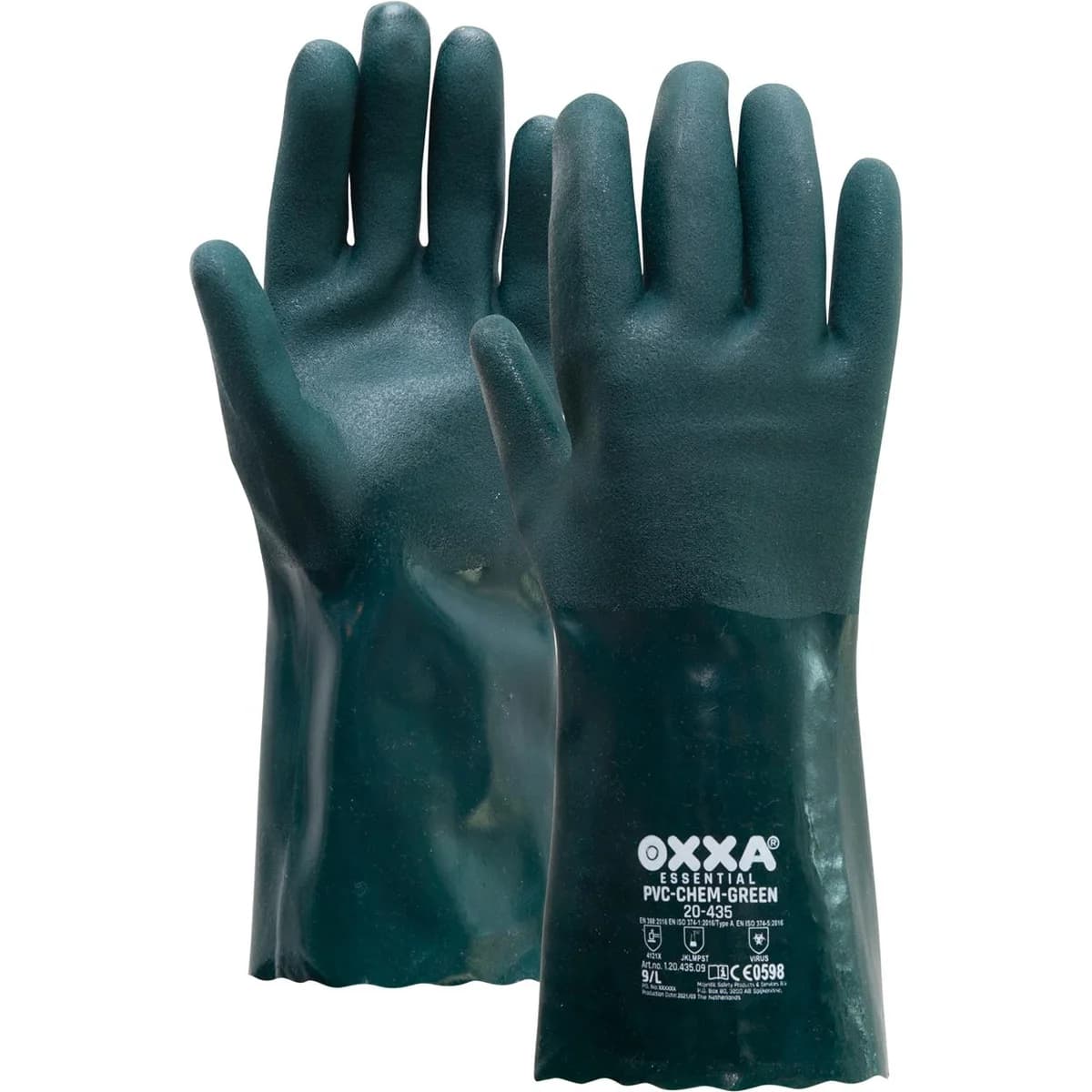 OXXA® PVC-Chem-Green 20-435 handschoen - productafbeelding