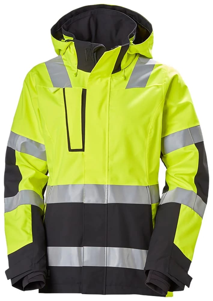 71294 W Luna Hi Vis Shell Jas - productafbeelding