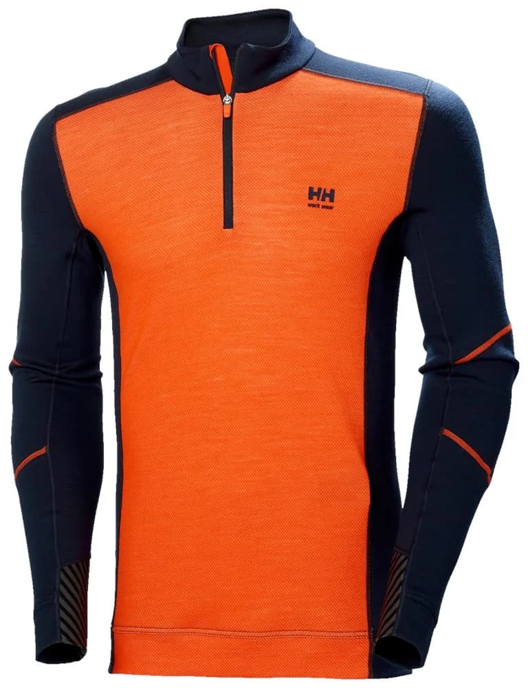 75107 Hh Lifa Merino Halve Rits - productafbeelding