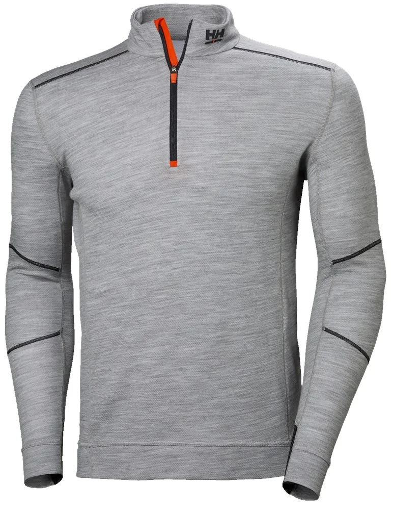 75107 Hh Lifa Merino Halve Rits - productafbeelding