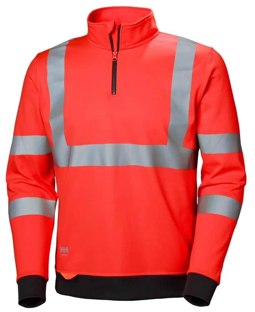 79096 Addvis Sweatshirt Met Halve Rits