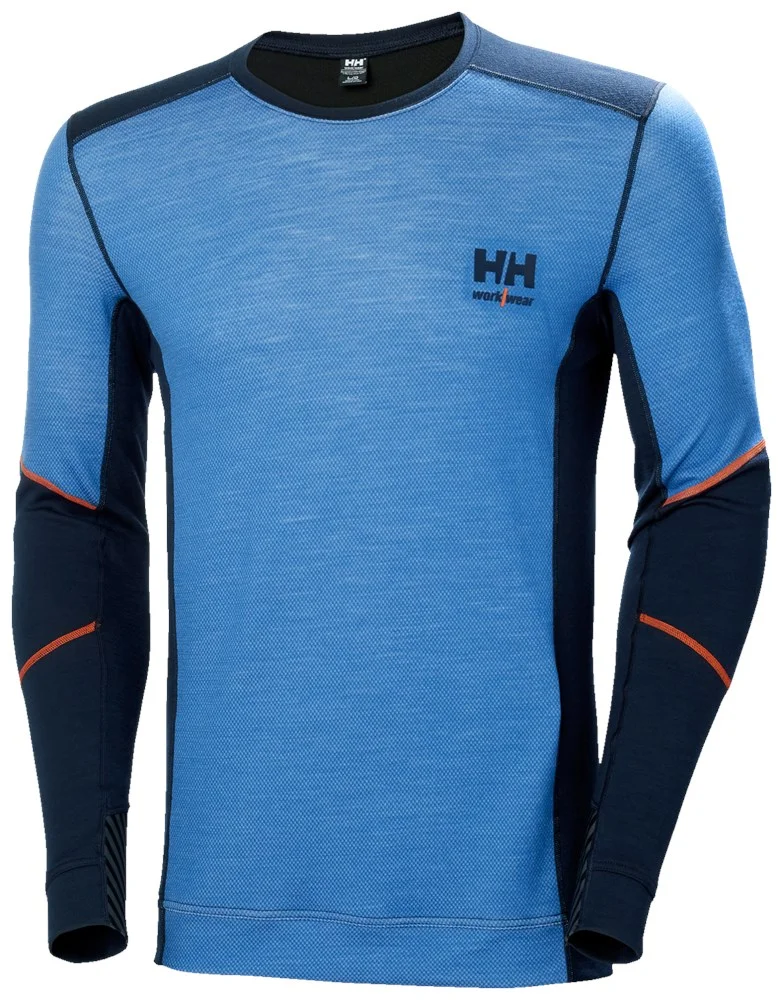 75106 Hh Lifa Merino Crewneck - productafbeelding