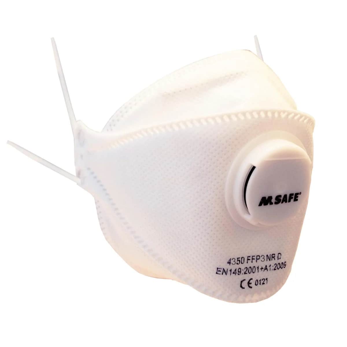 M-Safe 4350 stofmasker FFP3 NR D met uitademventiel