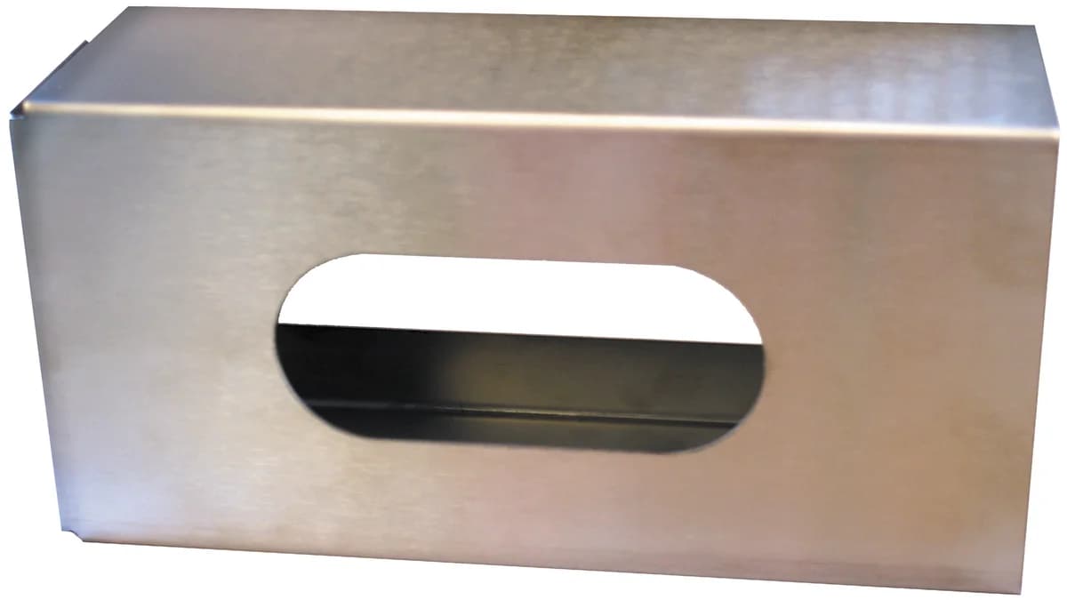 RVS wandhouder voor handschoenendispensers - productafbeelding