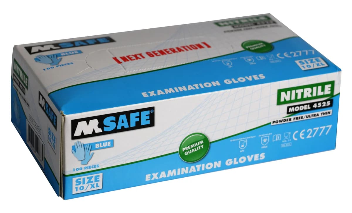 M-Safe nitril handschoen 4525 - productafbeelding