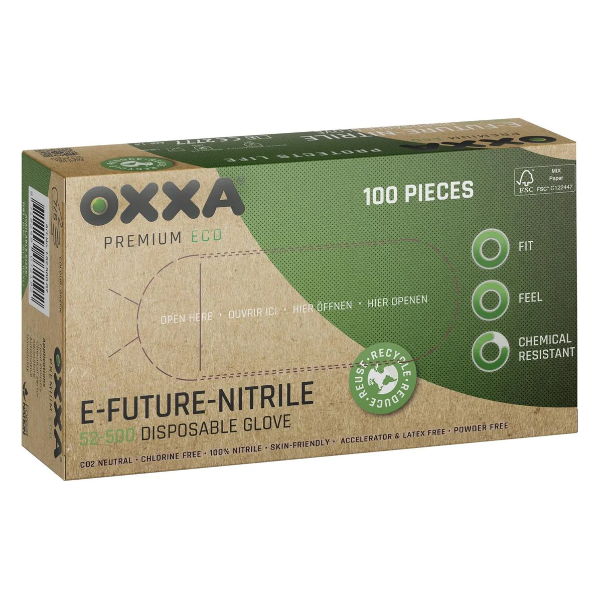 OXXA® E-Future-Nitrile 52-500 handschoen - productafbeelding